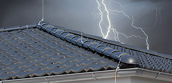 Äußerer Blitzschutz bei Elektro Hörnlein GmbH in Dessau-Roßlau